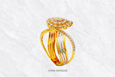 Dazzling Petal Ring | Sona Sansaar